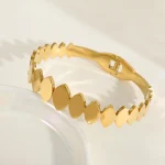 Βραχιόλι Σταθερό Scarlet - Χρυσό