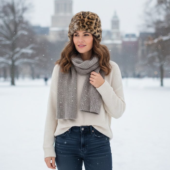 skoufi-gunaikeio-kapelo-gounino-animal-print-kosmima-online