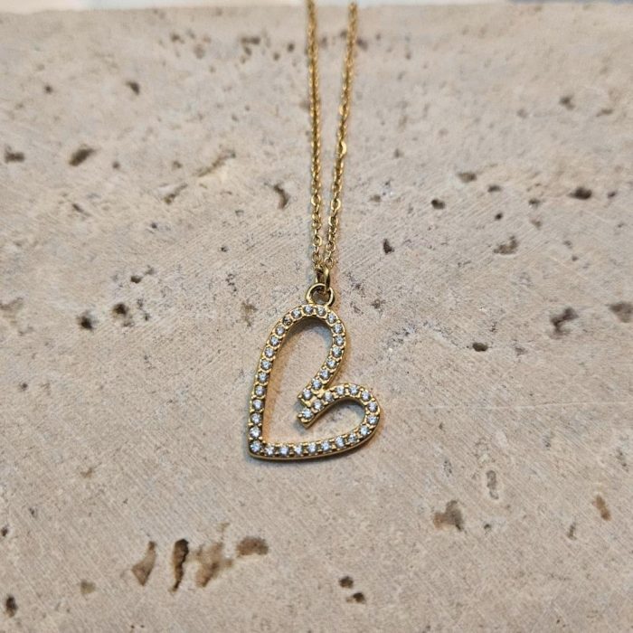 gunaikeio-kolie-atsalino-kardia-xriso-kosmima-online