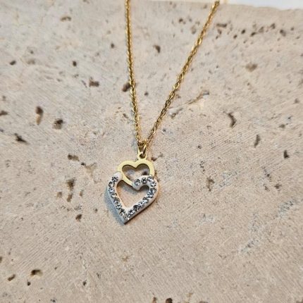 gunaikeio-kolie-atsalino-kardia-xriso-kosmima-online