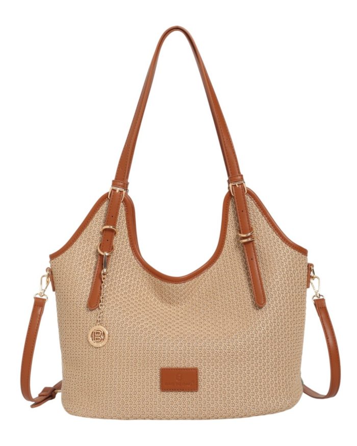 Τσάντα Ώμου BTB0035 - Brown - Image 3