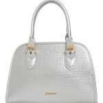 Τσάντα χειρός BTB0032 - Ασημί