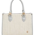 Τσάντα Ώμου BTB0044 - Ασημί