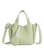 Τσάντα χειρός KX2509 - Πράσινο - Image 3