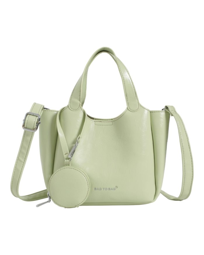 Τσάντα χειρός KX2509 - Πράσινο - Image 3