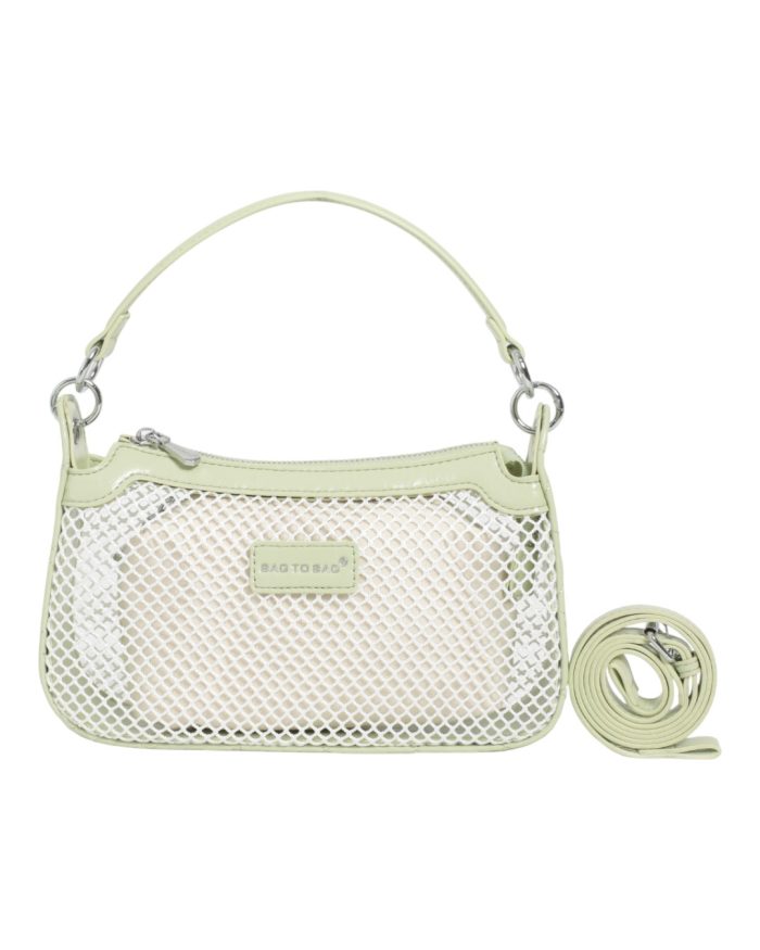 Τσάντα χειρός KX2504 - Πράσινο - Image 3