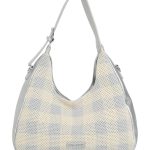 Τσάντα ώμου F2664-1 - Ασημί