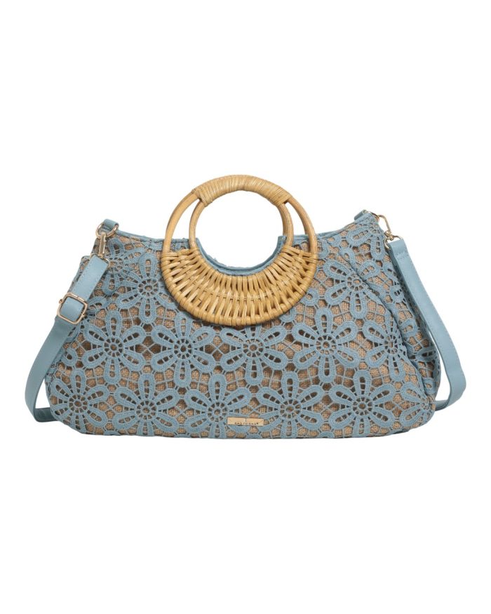 Τσάντα χειρός WUS18202 - Μπλέ - Image 3