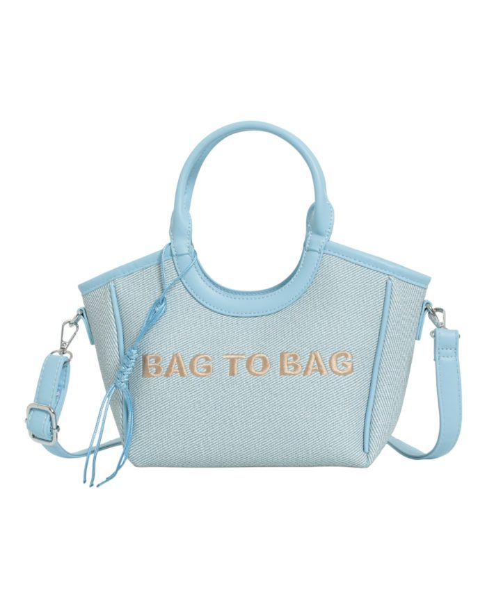 Τσάντα ώμου KX2507 - Μπλέ - Image 3