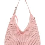 Τσάντα ώμου F2570-1A - Ροζ