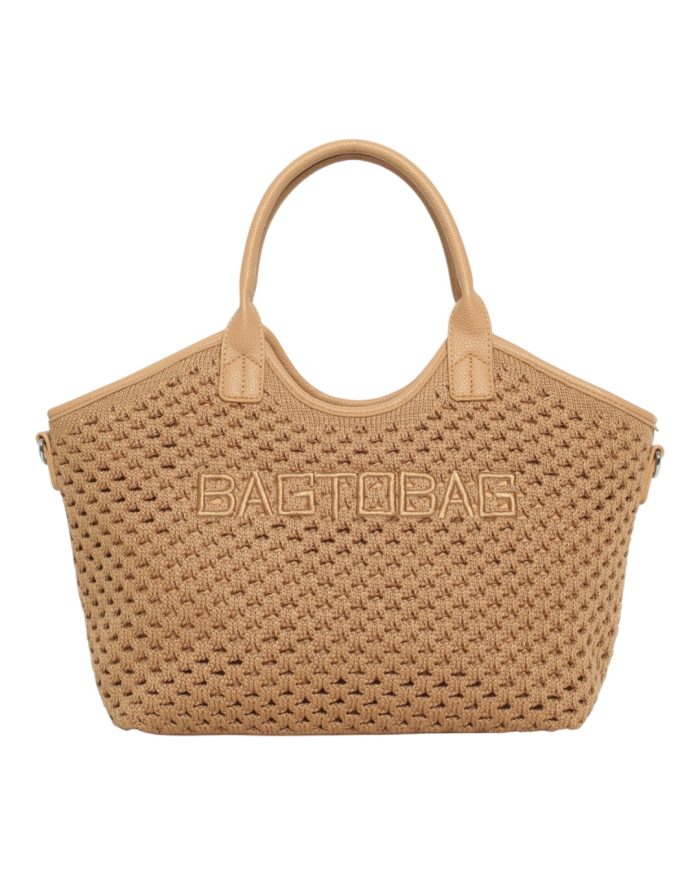 Τσάντα ώμου F2663-1 - Κάμελ - Image 4