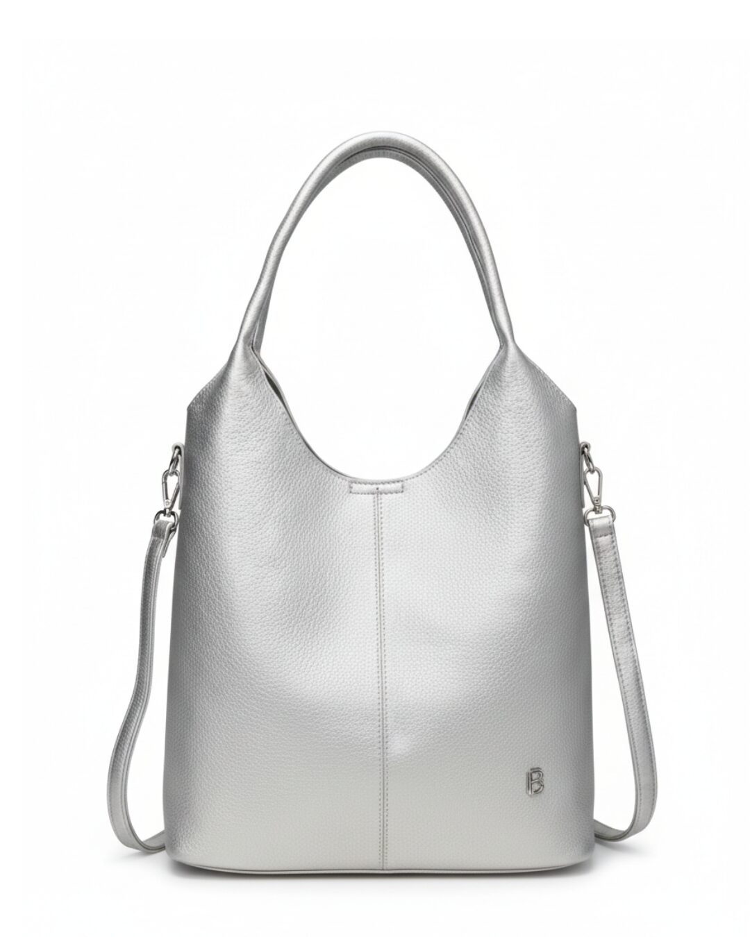 BAGTOBAG-ΠΡΟΙΟΝΤΑ-15 Τσάντα ώμου XY-37001# - Ασημί - Image 1