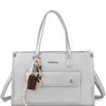 Τσάντα ώμου  XY-37007 - Ασημί