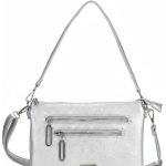 Τσάντα χιαστί XY-37019 - Ασημί