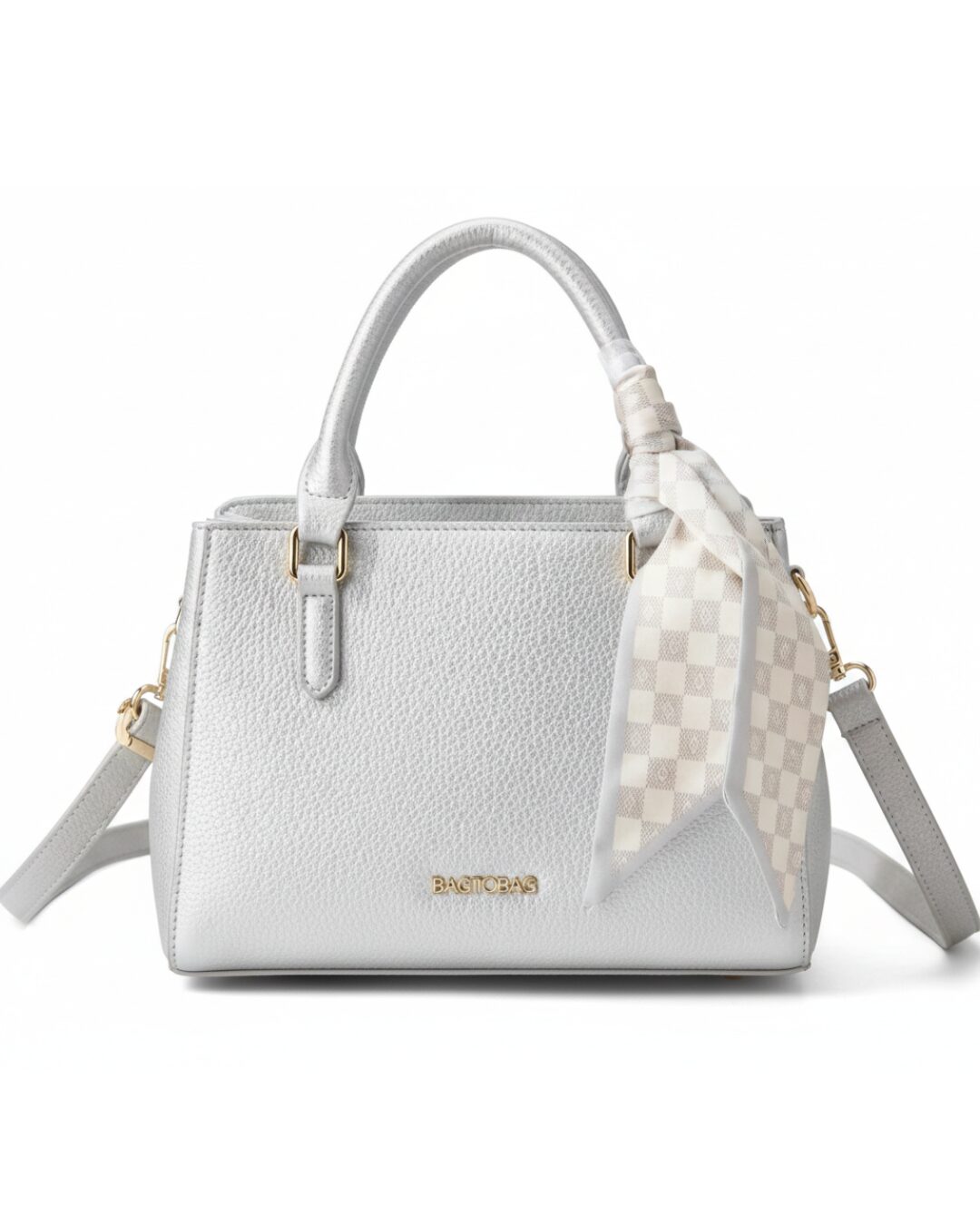 BAGTOBAG-ΠΡΟΙΟΝΤΑ-2026-01-22T105854.133 Τσάντα χειρός XY-37020 - Ασημί - Image 1