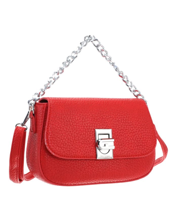 Τσάντα ώμου  SQ-10512 - Κόκκινο - Image 2