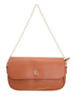 Τσάντα ώμου  SQ-10625 - Κάμελ - Image 3