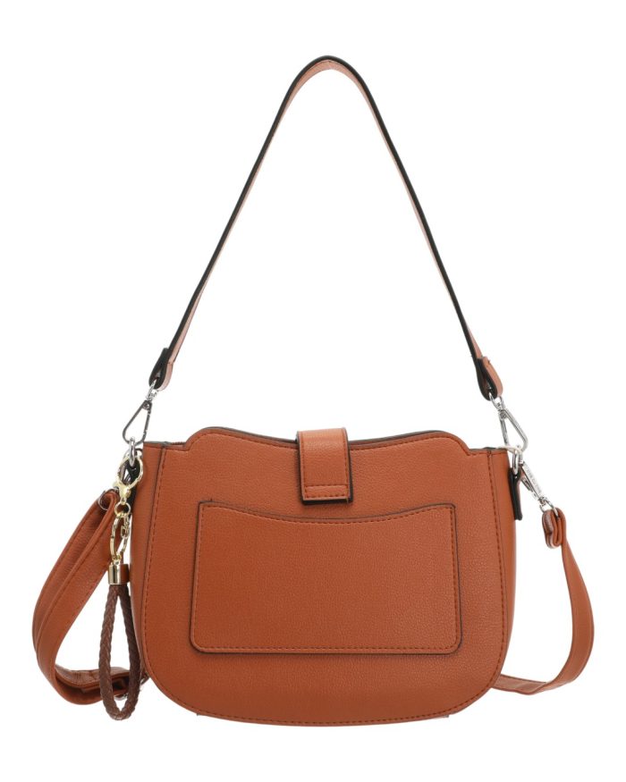 Τσάντα ώμου BY88178 - Κάμελ - Image 3