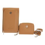 Τσάντα χιαστί YC-03057 - Κάμελ