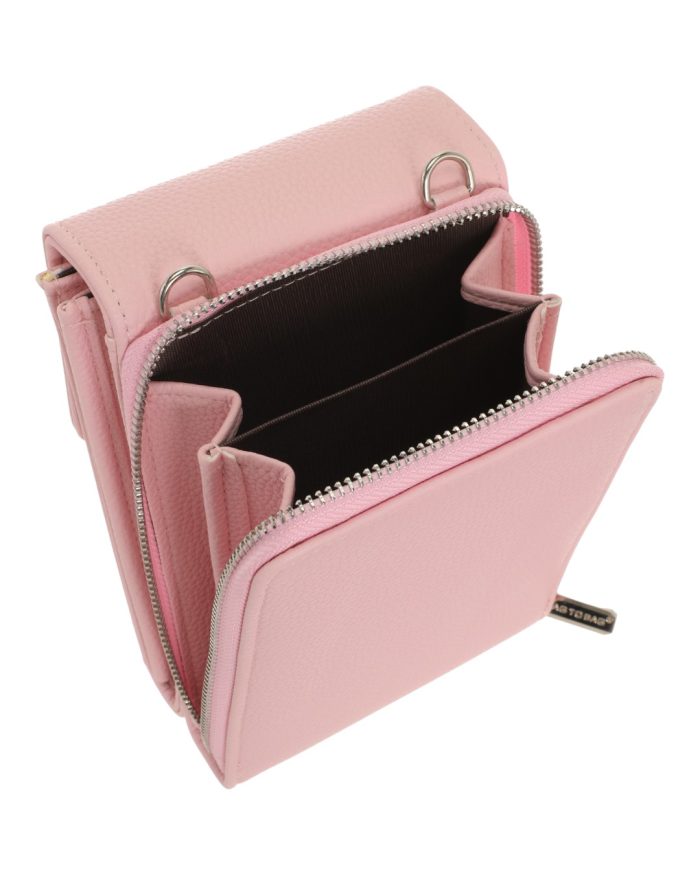 Τσάντα χιαστί YC-03058 - Ροζ - Image 4