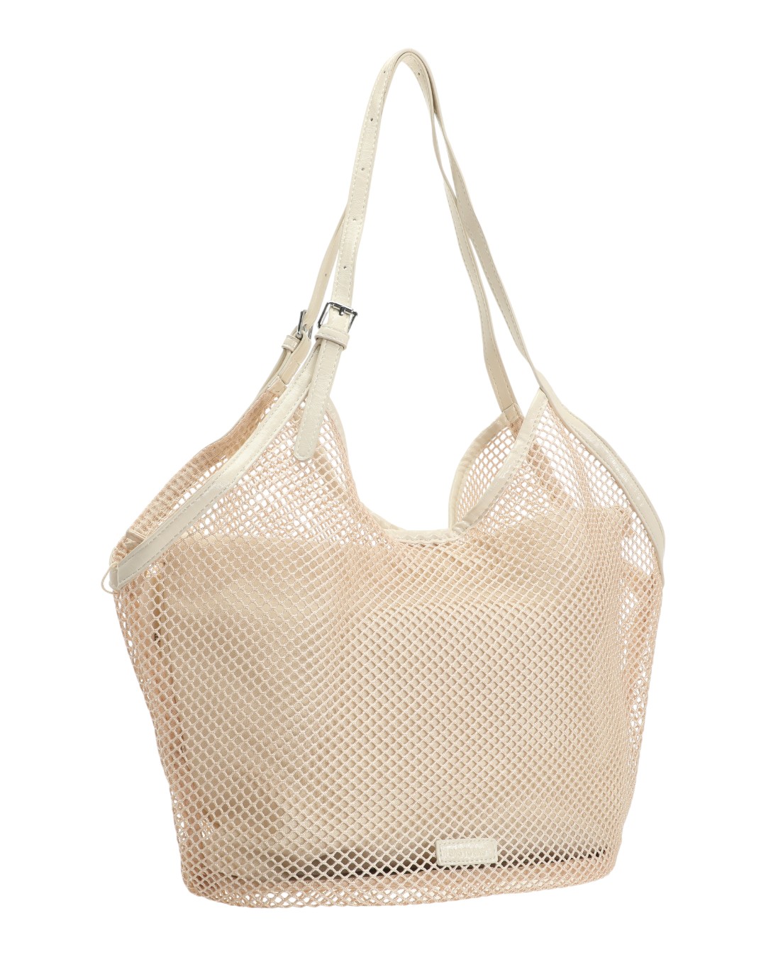 BB4A3911 Τσάντα ώμου QQ-9857 - Μπέζ - Image 1