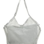 Τσάντα ώμου QQ-9857 - Ασημί