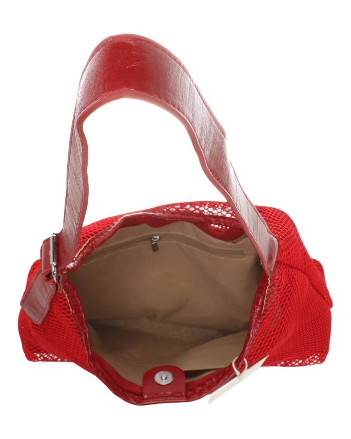 Τσάντα ώμου QQ-9858 - Κόκκινο - Image 2