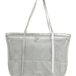 Τσάντα ώμου QQ-9859 - Ασημί