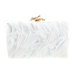 Τσάντα clutch MD-2563 - Ασπρο