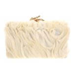 Τσάντα clutch MD-2563 - Ιβουάρ