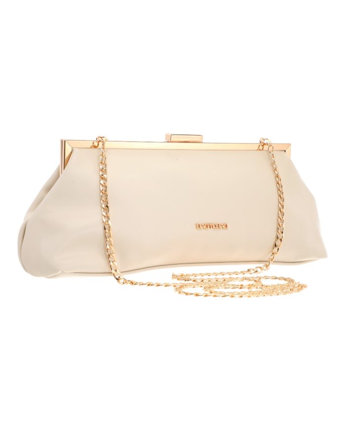 Τσάντα clutch MD-2570 - Ιβουάρ - Image 2