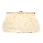 Τσάντα clutch MD-2561 - Ιβουάρ