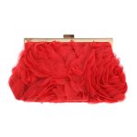 Τσάντα clutch MD-2561 - Κόκκινο