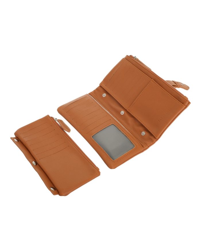 Πορτοφόλι YC03075 - Κάμελ - Image 3