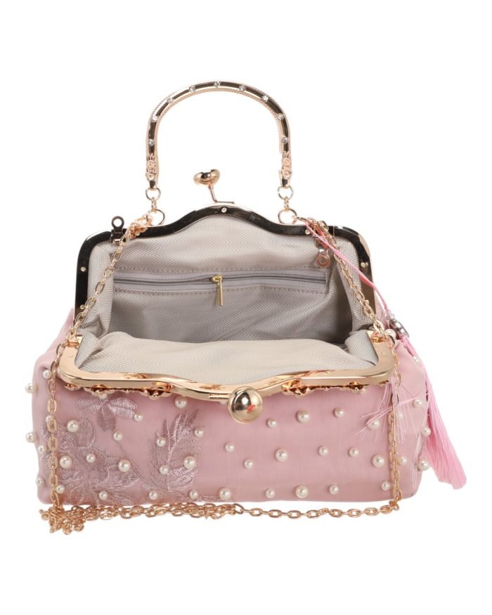 Τσάντα χειρός LB11569 - Ροζ - Image 2