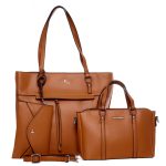 Τσάντα ώμου  JX-2663 - Κάμελ