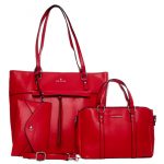 Τσάντα ώμου  JX-2663 - Κόκκινο