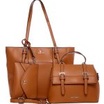 Τσάντα ώμου  JX-2661 - Κάμελ