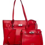 Τσάντα ώμου  JX-2662 - Κόκκινο