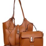 Τσάντα ώμου  JX-2665 - Κάμελ