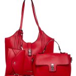 Τσάντα ώμου  JX-2665 - Κόκκινο