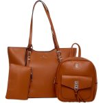 Τσάντα ώμου  JX-2666 - Κάμελ