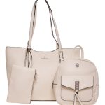 Τσάντα ώμου  JX-2666 - Μπέζ