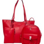 Τσάντα ώμου  JX-2666 - Κόκκινο