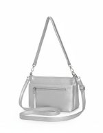 Τσάντα χιαστί XY-37017 - Ασημί