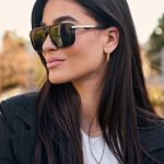 Γυαλιά Ηλίου Μεταλλικά με Χρυσό-Μαύρο Σκελετό & Μαύρο Φακό