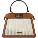 Τσάντα χειρός WJS5265 - Κάμελ